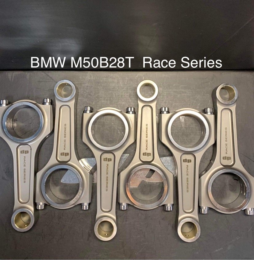 BMW M50B30 Race Series Rods 6 BMW M50B28 Race Series Rods - DP Engine Parts