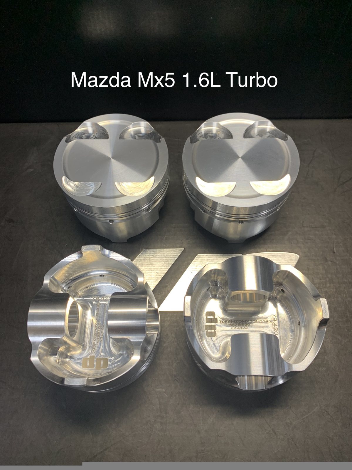 Mazda MX5 1.6L Turbo Race Series Pistons 2 Mazda MX5 1.6L Turbo Race Series Pistons