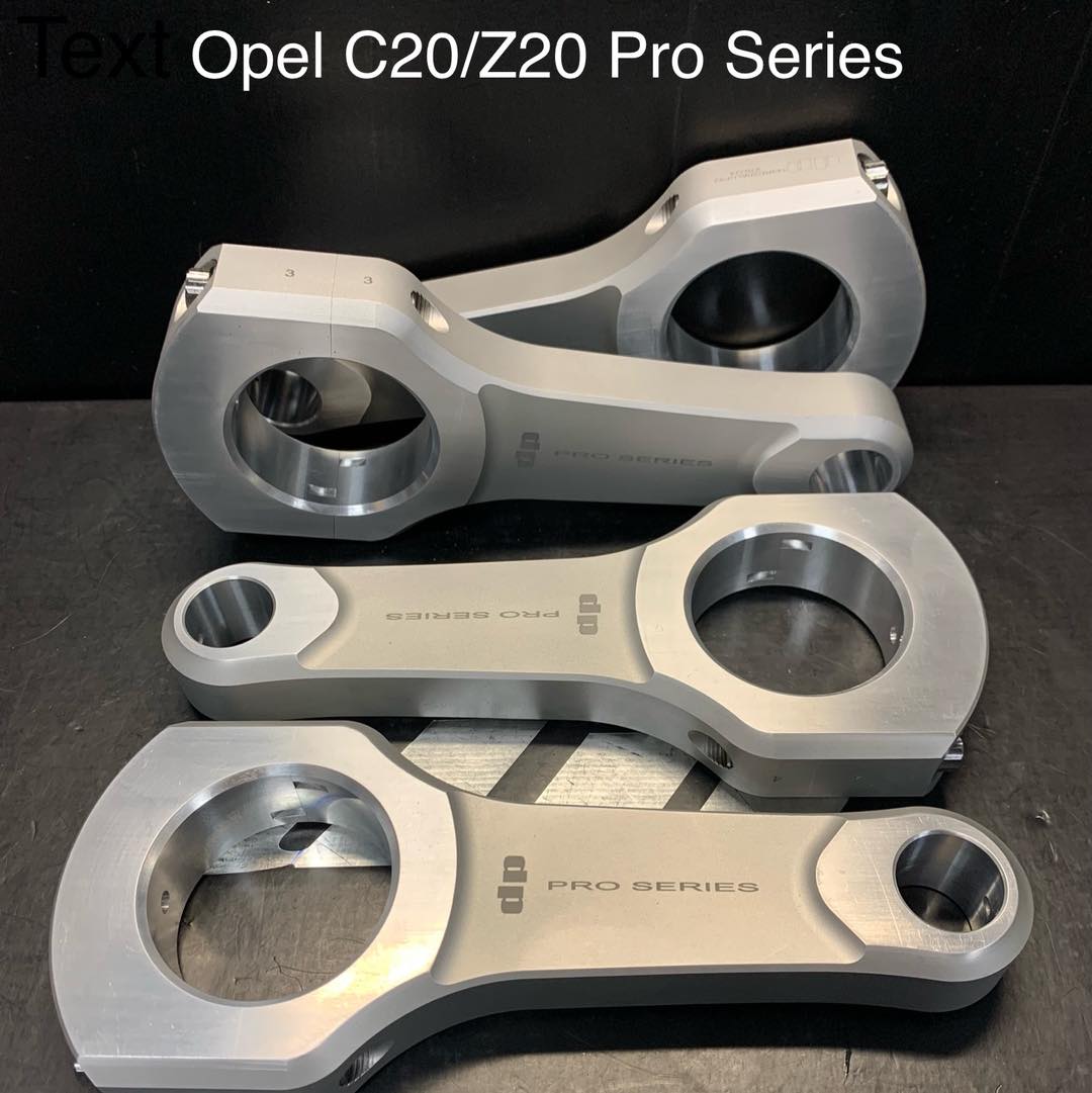 Opel C20 / Z20 Turbo Aluminum Ultimate Pro Rods 2 Opel C20 / Z20 Turbo Aluminum Ultimate Pro Rods - Image 2
