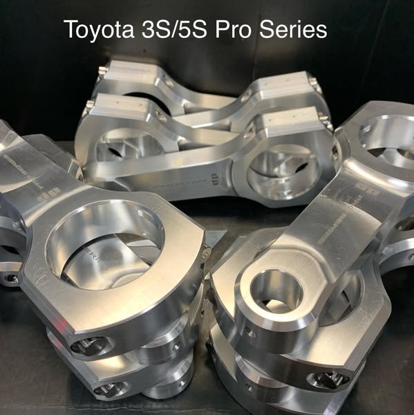 Toyota 3S-GTE / 5S-GTE Aluminum Ultimate Pro Rods 2 Toyota 3S-GTE / 5S-GTE Aluminum Ultimate Pro Rods - Image 2
